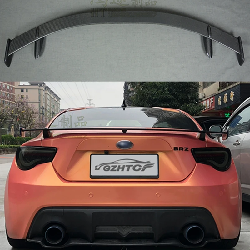 Для Toyota GT86 Subaru BRZ Scion FR-S автомобиль из углеродного волокна спойлер заднего