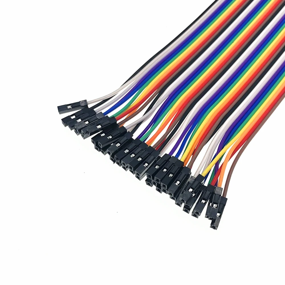 Dupont Line 40 120 шт. 10 см контактный штекер + гнездо и соединительный провод кабель для