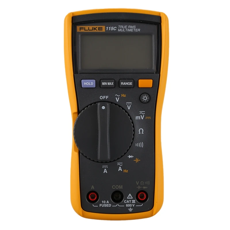 Полевой мультиметр Fluke 115C 1000 мкФ с подсветкой F115C с жесткой точкой