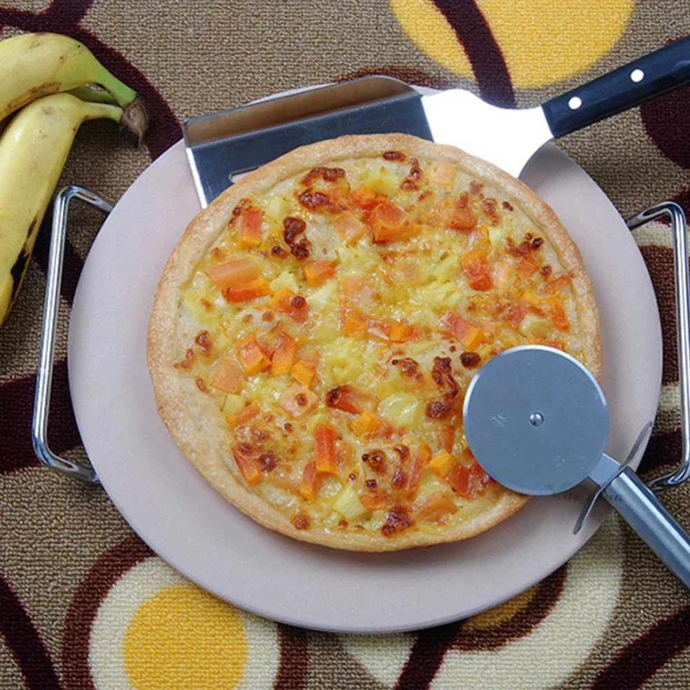 1 Набор практичный камень для пиццы высокая термостойкость антипригарная форма