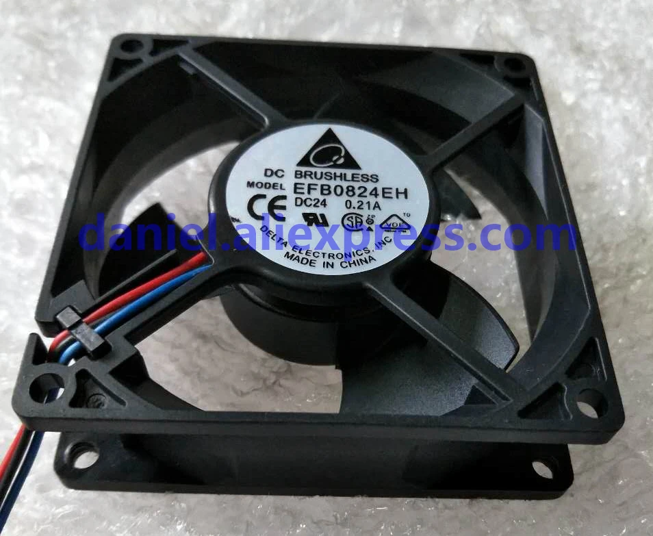 Оригинальный EFB0824EH 8025 8 см 24V 0.21A двойной мяч инвертор сервер вентилятор