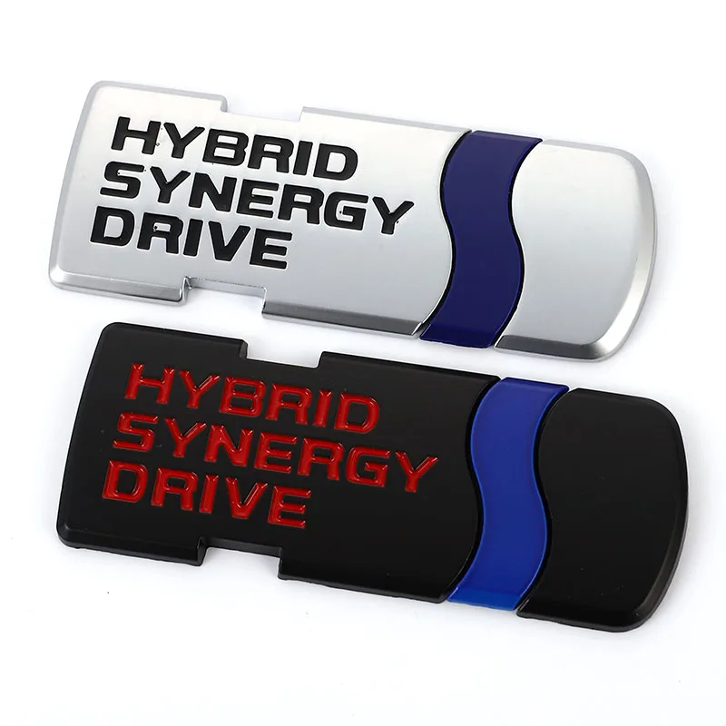 Автомобильный Стикеры эмблема Авто переводная картинка для Toyota Hybrid Synergy Drive