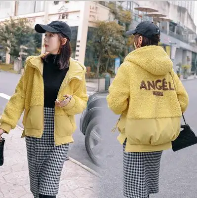 Куртка женская с хлопковой подкладкой капюшоном Размеры S/2Xl K1206 | Женская одежда