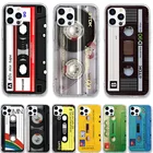 Популярный классический Чехол со старыми кассетами для Xiaomi Redmi Mi Note 9 9S 10 S 10T 11 8 8T 7 6 5 Lite Pro Max Poco F3 X3 NFC, прозрачный чехол