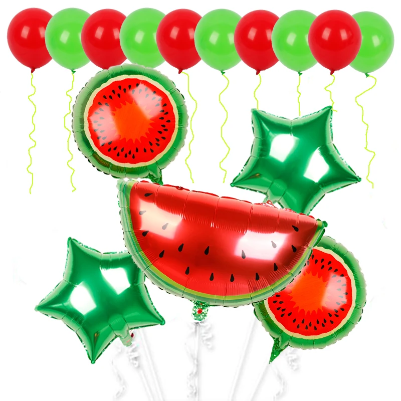 Воздушный шар в виде тропических фруктов 6 шт. | Дом и сад