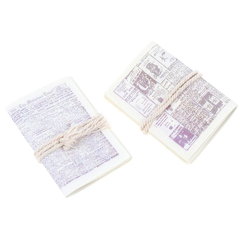 

Мини-журналы книги кукольный домик газета аксессуары Кукольный дом газета кукольные аксессуары журнал креативная игра сцена модель