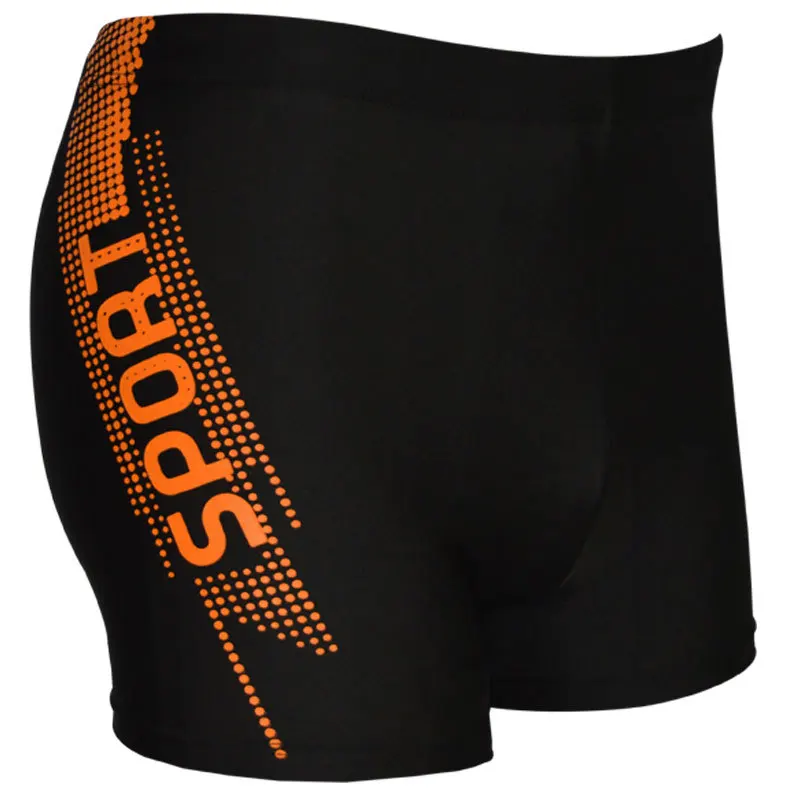 Мужские плавки для плавания трусы-боксеры взрослых с высокой талией одежда