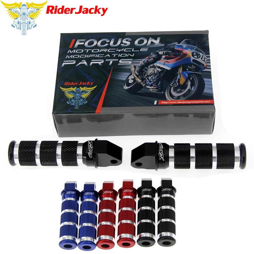 Круглые и задние спортивные подножки RiderJacky стопки для Suzuki TL1000S TL 1000 S TLS 2007 2001