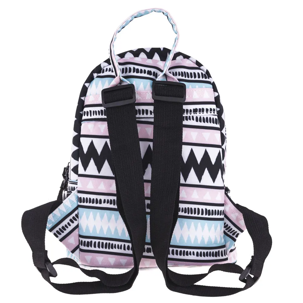 Children School Bag Cartoons Cute Boy And Girls Mini Bakpack Tooth Casual Small School Bag Stripe Kawaii Bag For Women