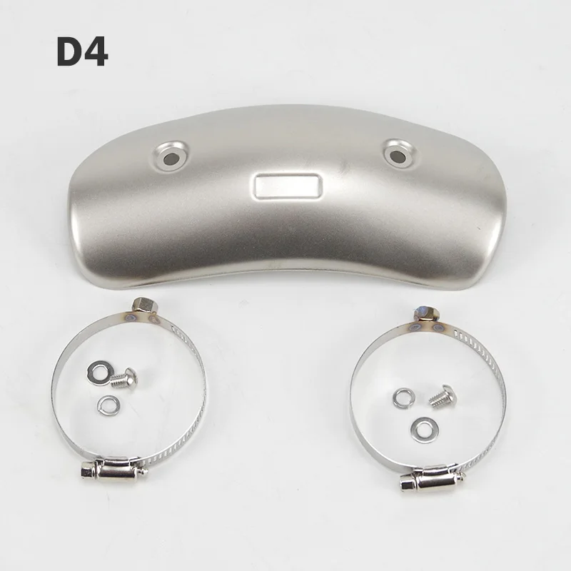 D4 SC sticker 40-63 мм мотоцикл глушитель анти-скальдинг тепловой щит крышка теплозащита Остин гонки AR akrapovic Yoshimura стикер - Цвет: D4 SC sticker