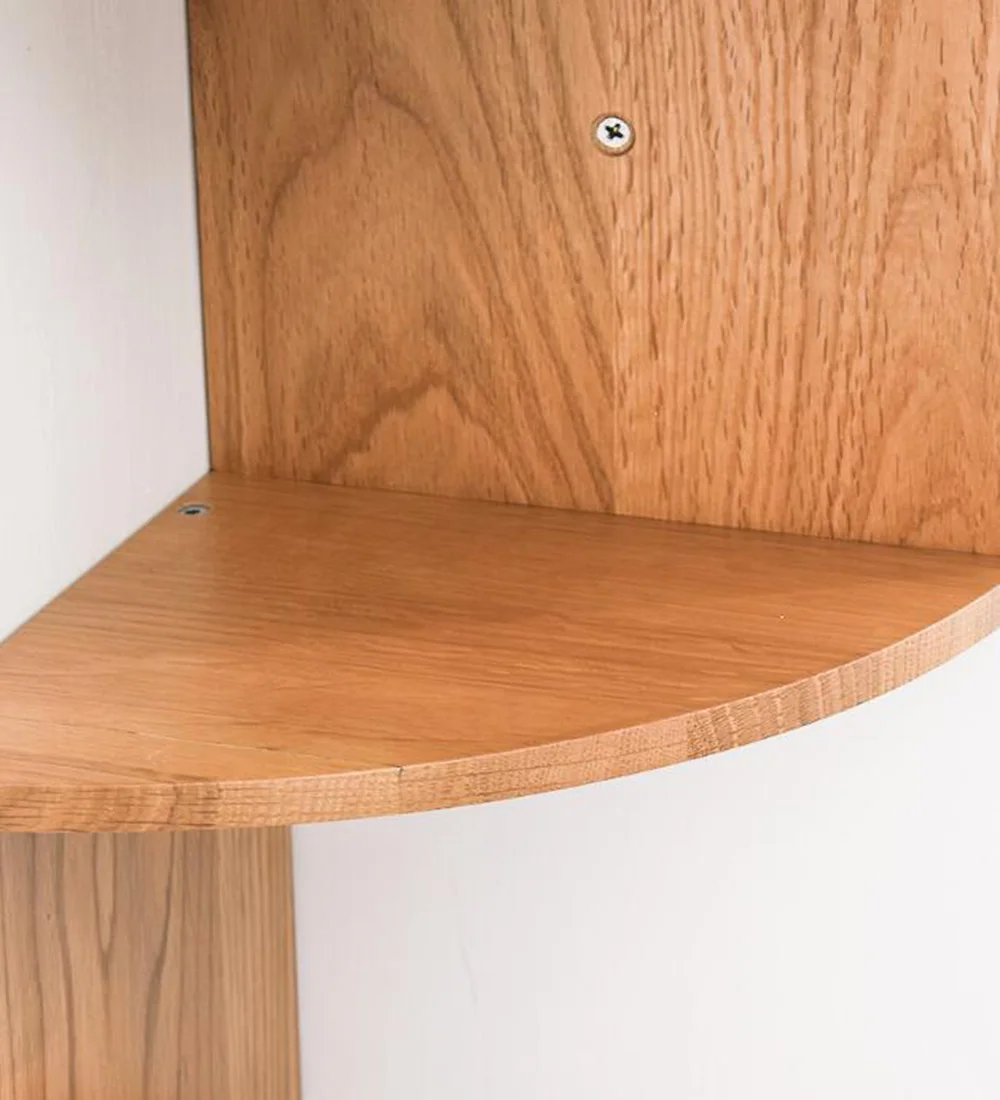 Модные книжные шкафы простая полка Простая Современная многоэтажная угловая для