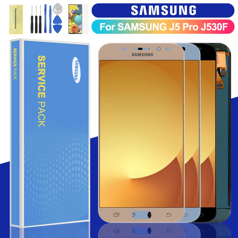 TFT 5 2 ''ЖК дисплей для Samsung Galaxy J5 2017 J530 Pro SM J530F J530M ЖК сенсорный экран дигитайзер в