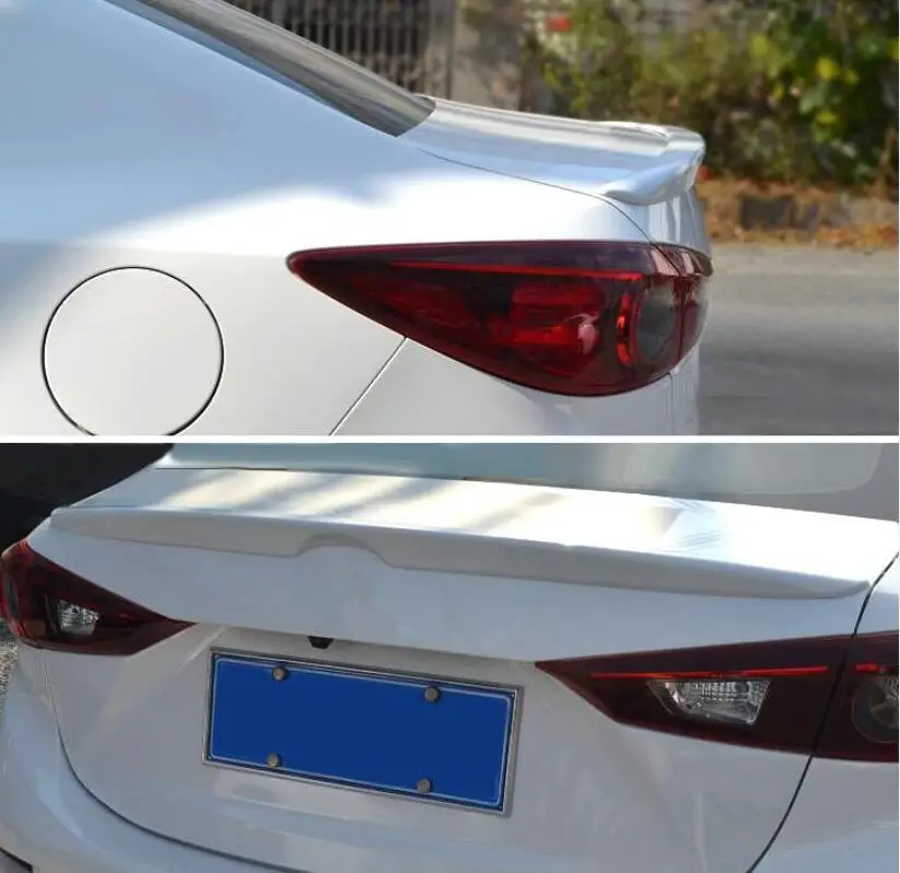 ABS спойлер краски для Mazda 3 Axela Sierra 2014 2015 2016 2017|Спойлеры и крылья| |