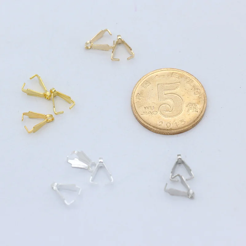 Подвеска-держатель с пряжкой для браслетов и ожерелий 5x8 мм 100 шт. | Украшения