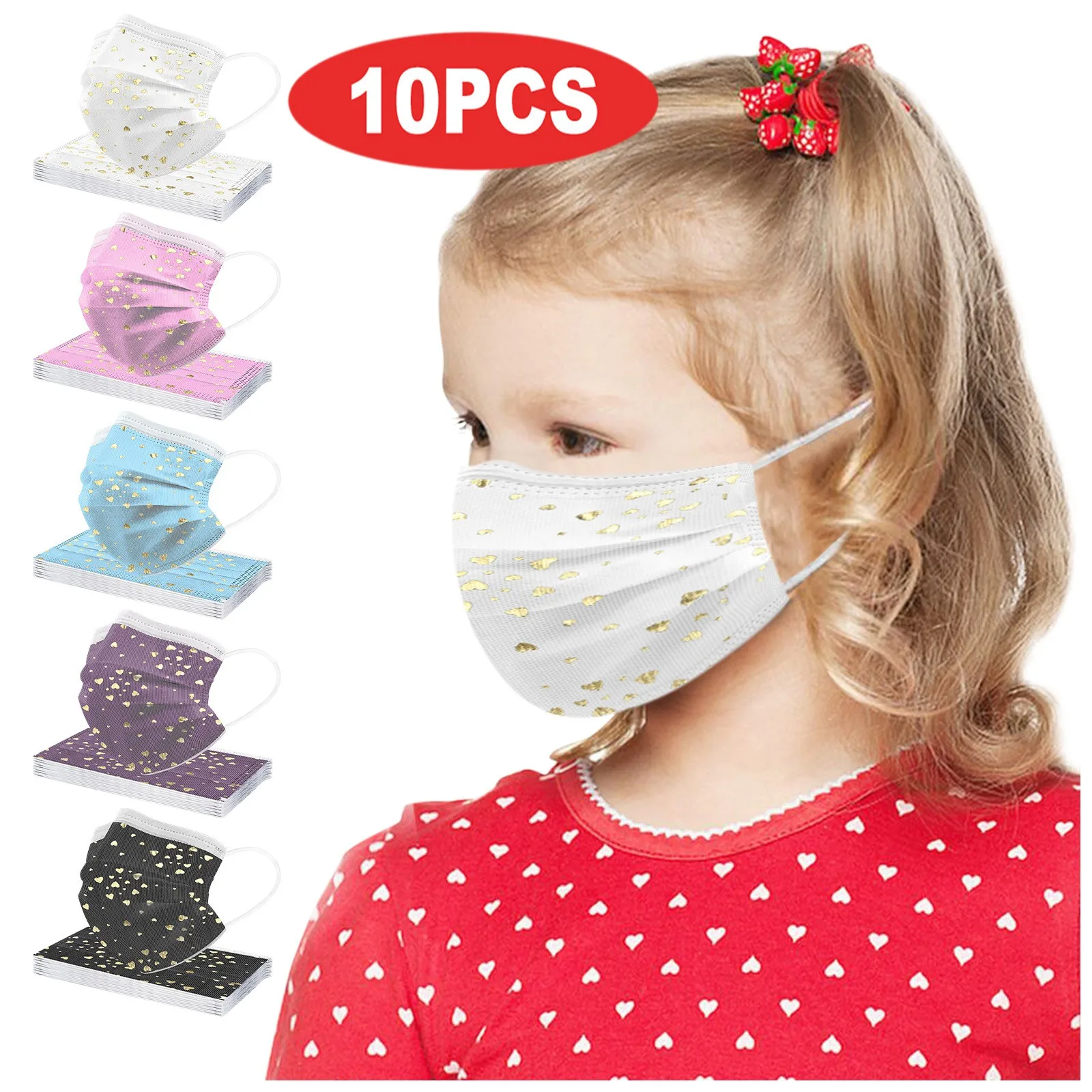 

10pcs Sexy Lace Net Yarn Party Mask Children Kids Decoration Facemask Mesh Net Fashion Yashmak For Wedding Nightclub Party Show