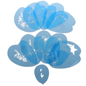 1 шт., многоразовый трафарет под краску для тела сделай сам для дизайна Хэллоуина, рождественской вечеринки