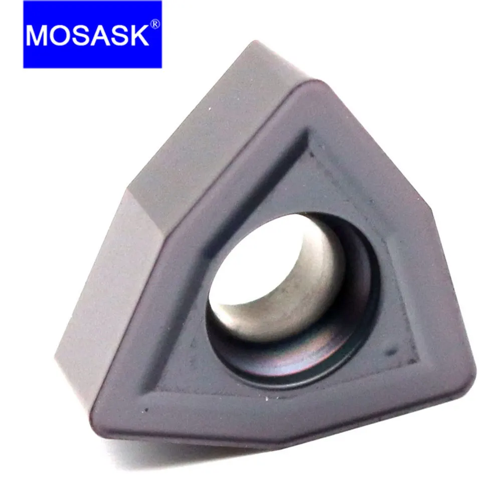 MOSASK 10 шт. WCMX03 04 05 06 08 ZP30 сверлильная обработка материалов высокой твердости