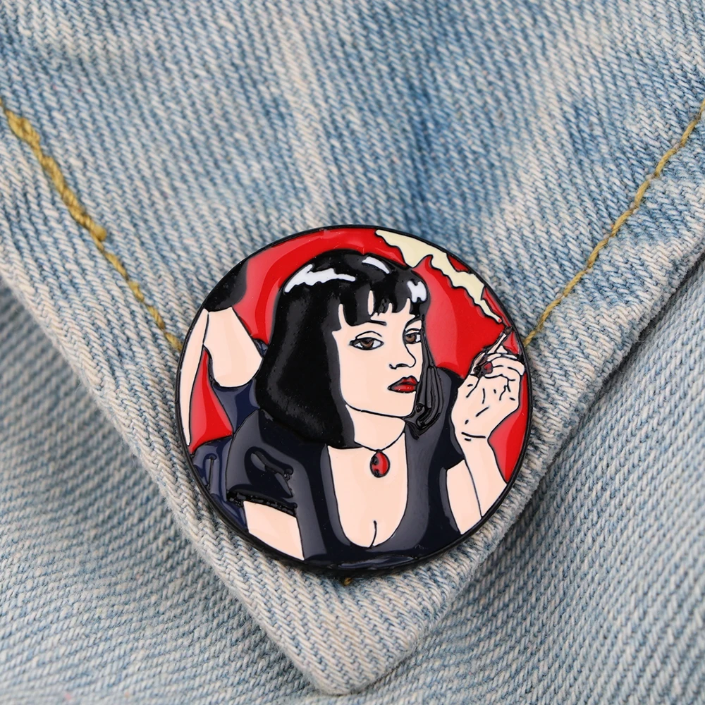 

20pcs/lot G1907 Fashion Cartoon Character Enamel Pins Backpack Bag Brooch badges for Clothing Tie Pin Charm jewelry