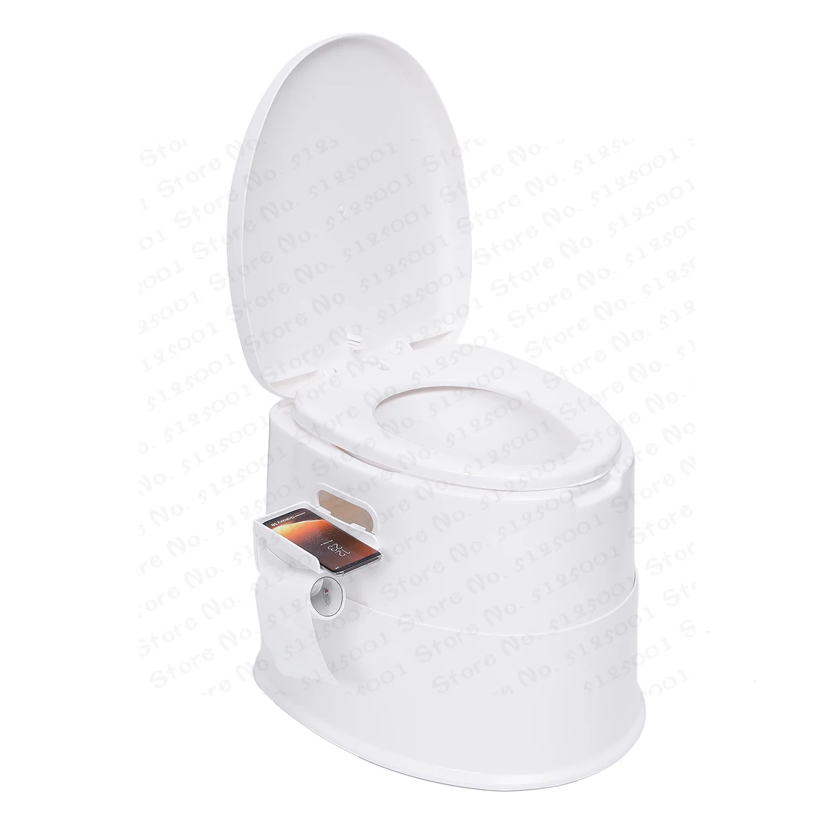 

42X50X40CM Capacity Comfort Portable Toilet Mobile Toilet Travel Camping Commode Potty Outdoor/Indoor