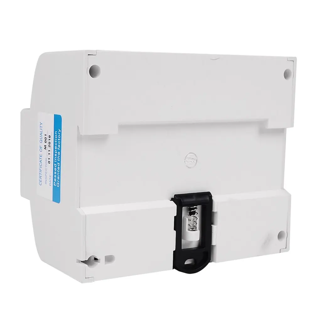 

3 Phase 4 Wire RS485 Modbus 380V DIN Rail Energy Meter Digital Backlight Power Factor Monitors With Voltage Current Display