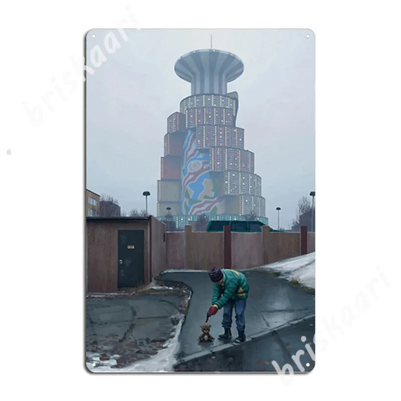 

Металлические плакаты Den Ryska Nallen для кинотеатра и кухни