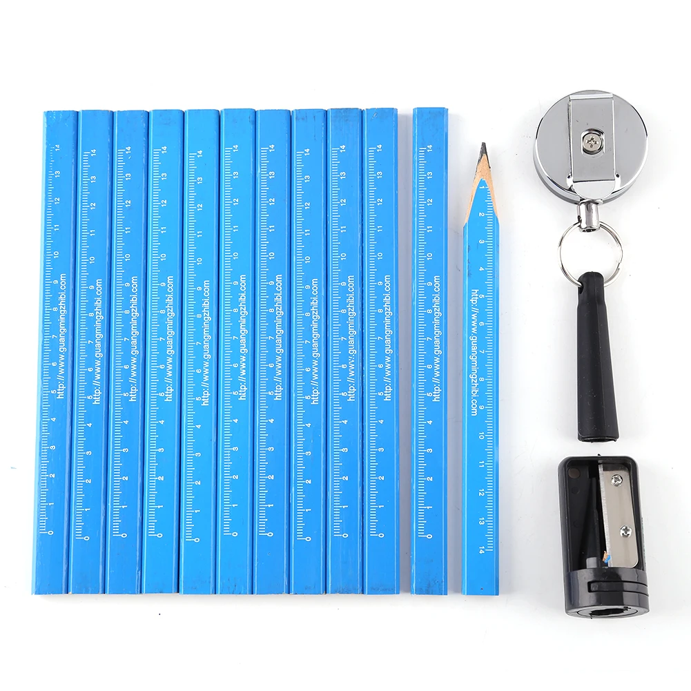 

Профессиональный семейный набор, деревянная ручка для рисования скетчей HB, черная свинцовая плоская маркировочная ручка, деревообрабатыва...