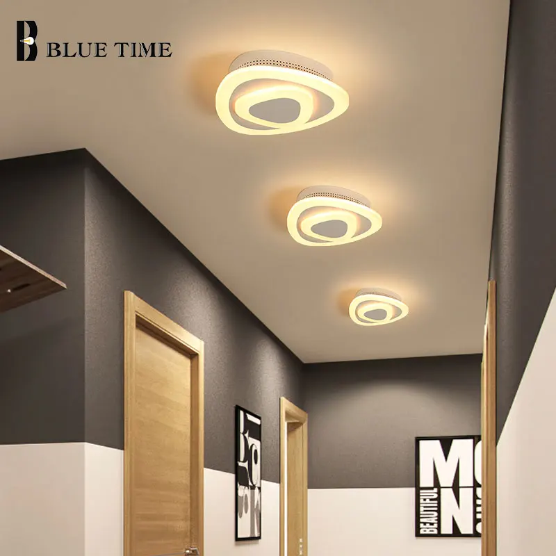 New Arrivals LED Chandeliers Lights for Living Room Bedroom Aisle Corridor Stairway Lamps Black&ampWhite Frame Indoor | Лампы и