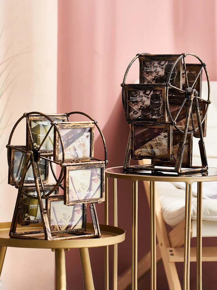Creative Nordic Indoor Ferris Wheel Decoration Home Living Room Photo Frame Small Jewelry | Дом и сад
