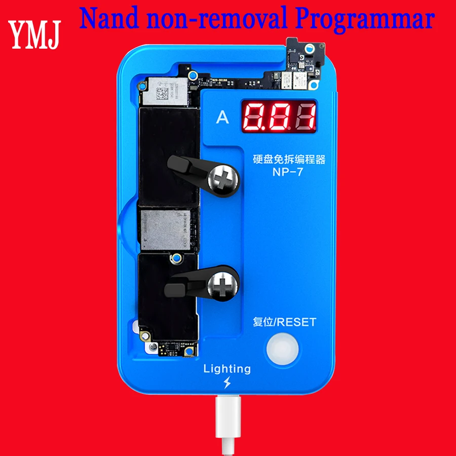 Неудаляемый программатор на жестком диске JC для iPhone 6S 6SP 7 7P 8 8P Сосредоточьтесь