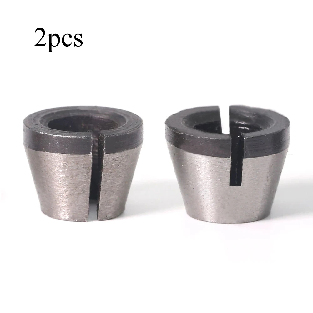 

2pcs Collet 2* Engraving Machine Trimming Machine Engraving Trimming Machine 6mm