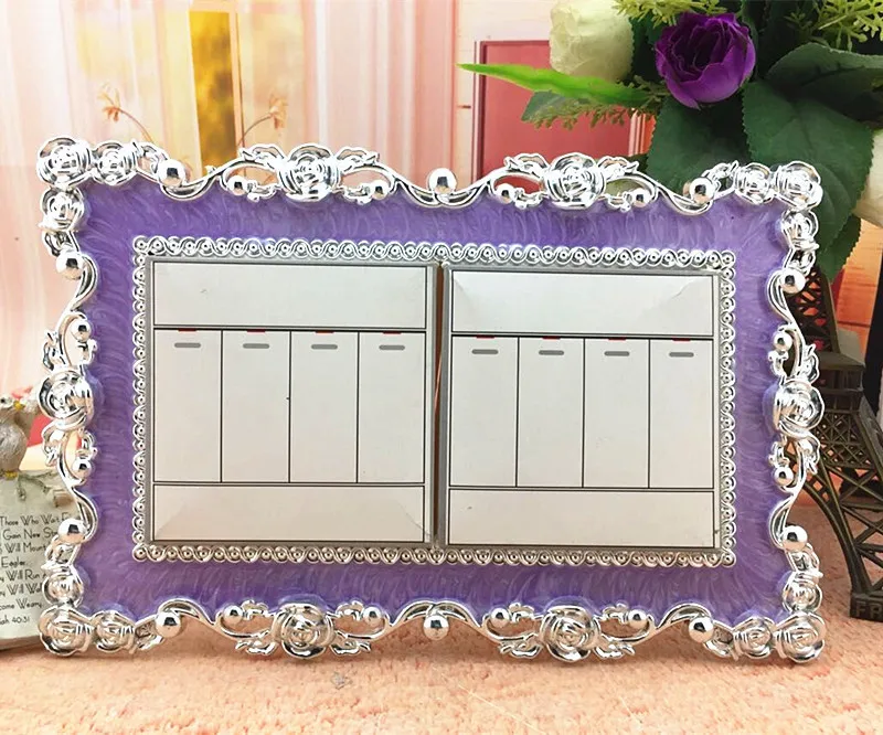 Домашний переключатель декоративная наклейка квадратный настенная лампа обои