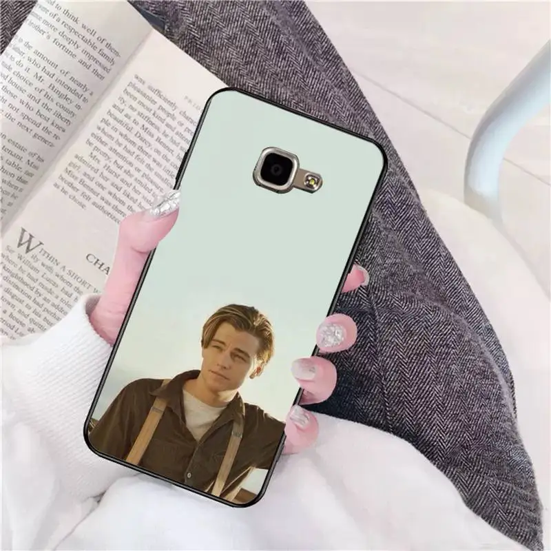 

0 Young Leonardo Dicaprio Phone Case For Samsung A 9 10 20 30 40 M20 S 30 31 J5(2015) J5prime 6 7 Plus
