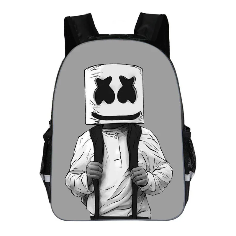 School bag DJ Marshmallow сумка Школьный рюкзак для подростков Marshmellow рюкзак детские школьные сумки ортопедические рюкзаки - Цвет: School bag