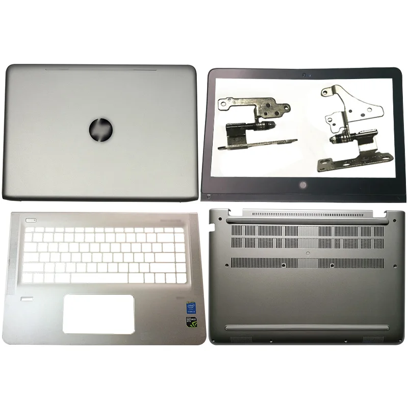 Задняя крышка ЖК дисплея для ноутбука HP ENVY 14 J 14T J000/Передняя панель/петли/Упор