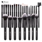 Набор кистей для макияжа DUcare, 27 шт., Профессиональные синтетические волосы, тени для век, бровей, подводка для глаз, инструменты для макияжа