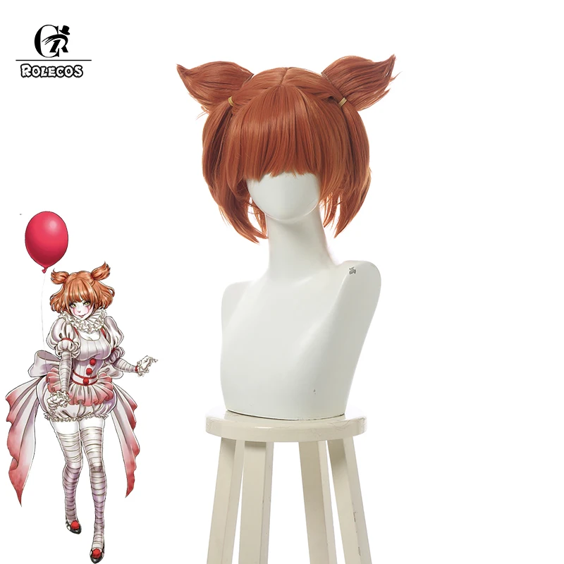 Парики для косплея ROLECOS с рисунком аниме It искусственные волосы Хэллоуина