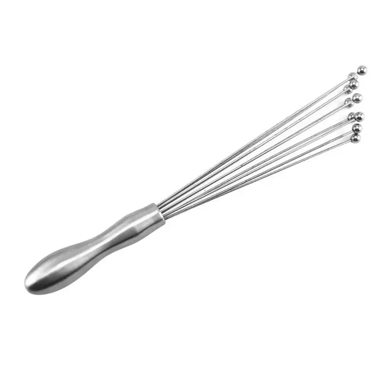 

Stainless Steel Mini Balls Whisk Manual Mixer Whisk Sauces Cream Cooking Mixer Whisk Egg Beater Kitchen Gadget Accessories