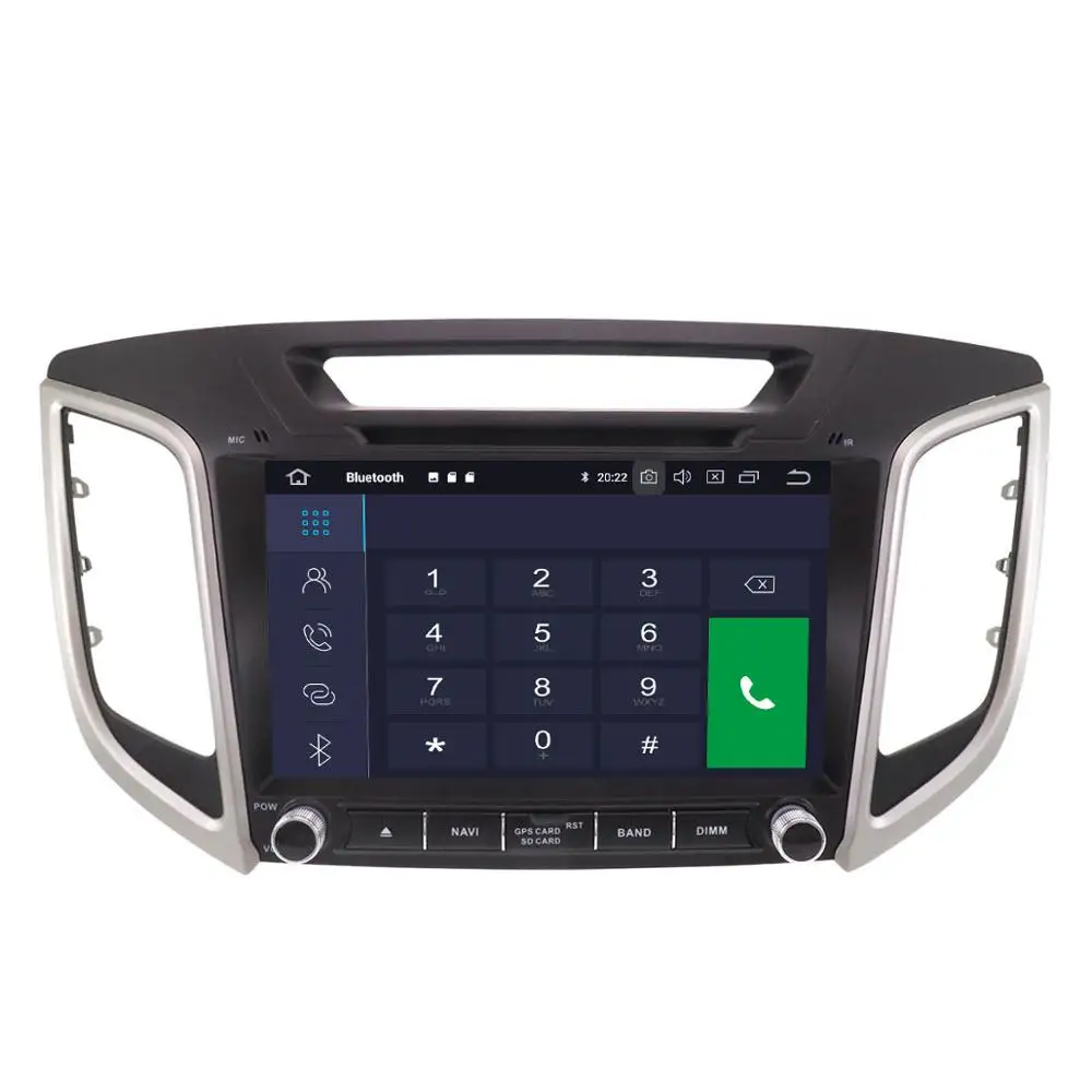 Стерео приемник 2 din для Hyundai IX25 CRETA Android 10 0 PX6 6-ядерный процессор 2014-2018