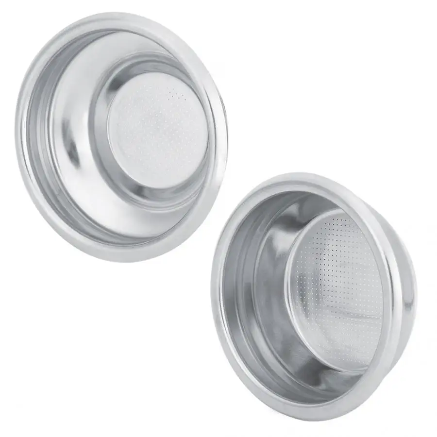 Фильтр для кофе 58 мм с одной/двумя пористыми фильтрами чаша корзина