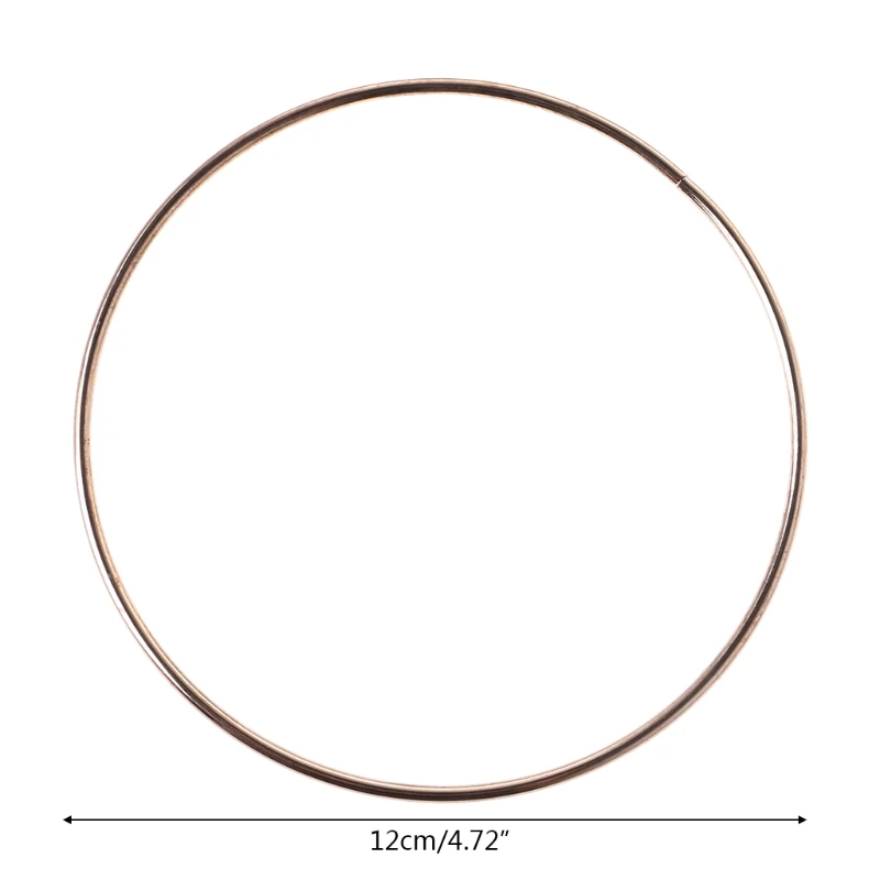 Металлическое кольцо Ловец макраме сделай сам аксессуар 35-190 мм L4MF | Дом и сад