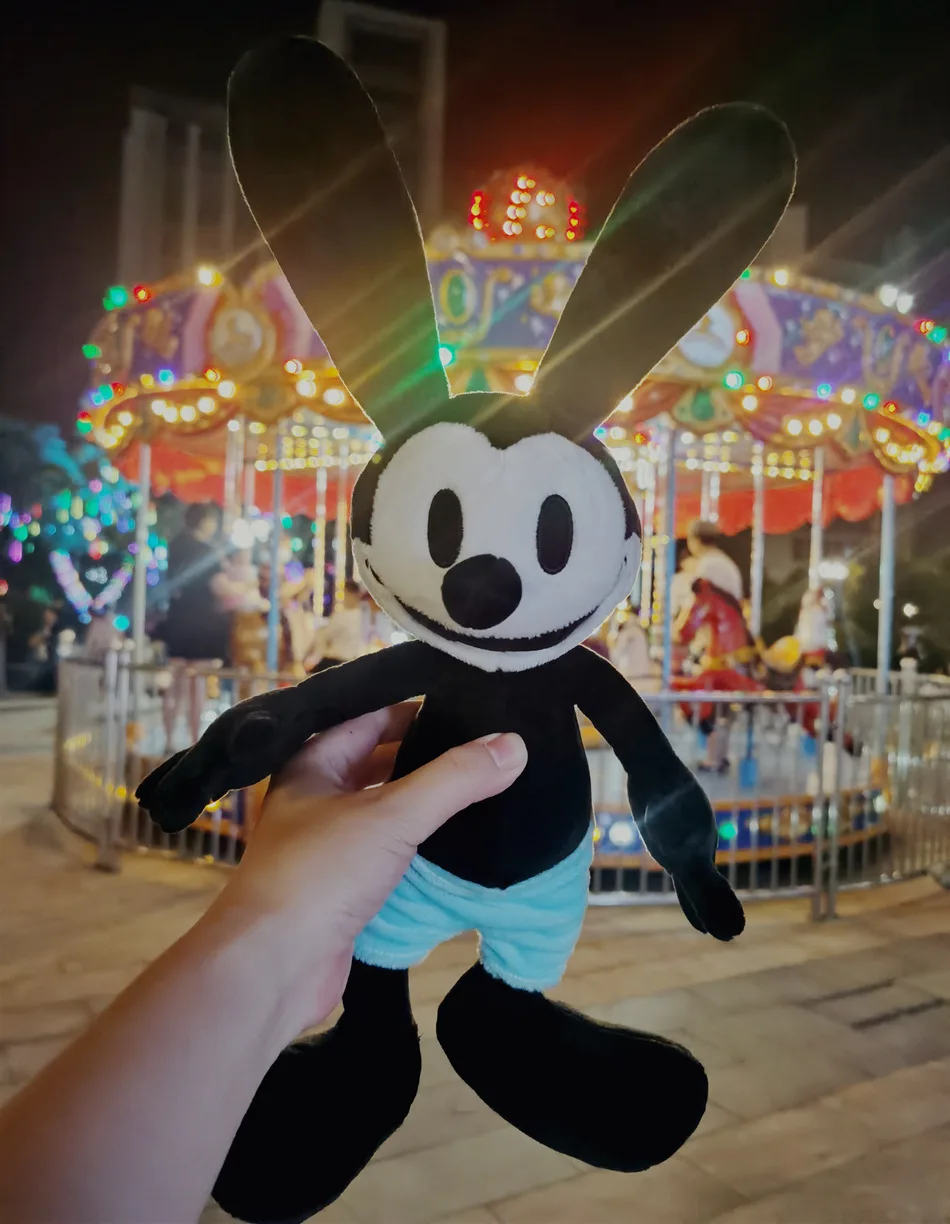 

Hobbies Stuffed Animals Plush Movies TV 40-55cm Oswald Lucky Rabbit Cute and Charming Soft Dolls Toys for Children Baby Gift