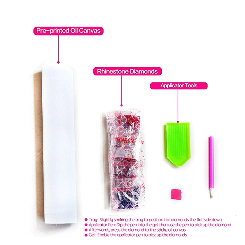 

Diamond Painting 5D DIY Full Drill Leopard Embroidery Cross Craft Kit Wall Decor