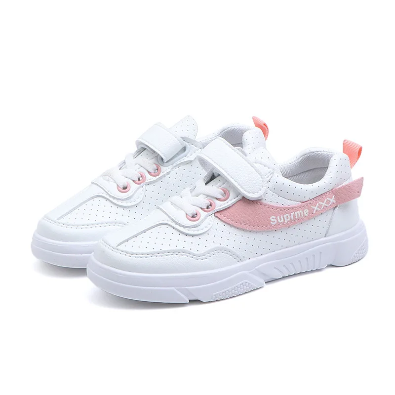 

Children shoes 2019 spring and autumn new Korean version of the wild shallow mouth big kids sports shoes non-slip student shoes