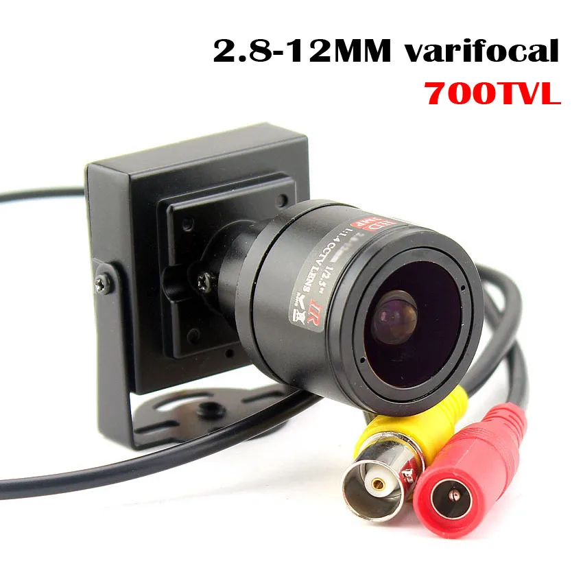 700TVL варифокальный объектив мини камера 2 8 12 мм регулируемый для камеры