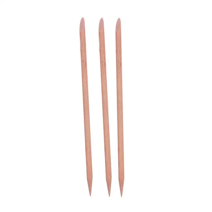 

100Pcs Nail Art Design Cuticle Pusher Orange Wood Stick Sticks Cuticle Pusher Remover Manicure Pedicure Care Tool