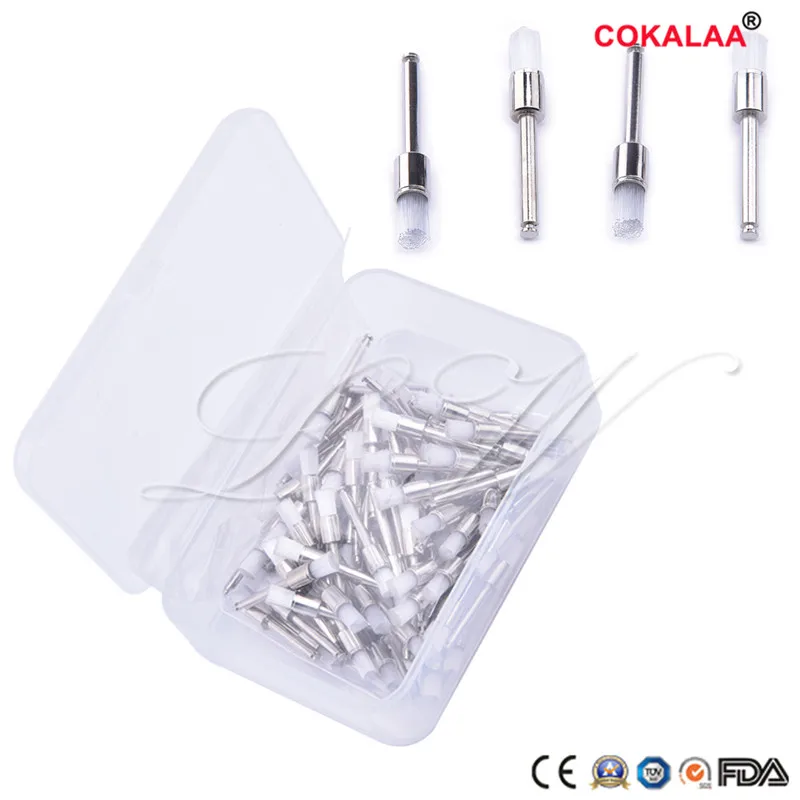 Горячая Распродажа 100 шт./пакет Dental Lab Lock нейлоновые маленькие плоские