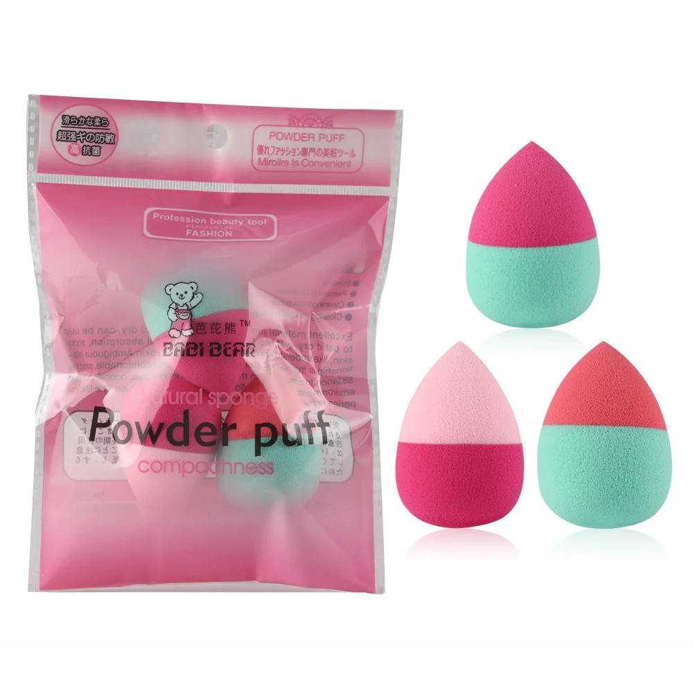 1/4/8pcs Mini Beauty Soft Makeup Sponge Puff Face Nose Facial Foundation Base Liquid Powder Blending Cosmetic Tool