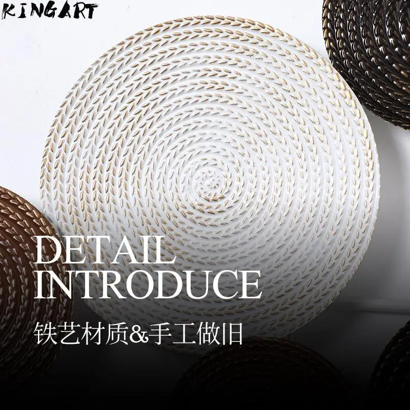 Настенное украшение для гостиной большая металлическая Настенная картина