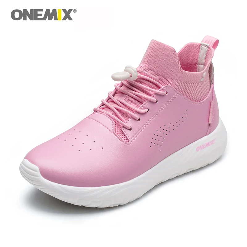 ONEMIX Women Walking Shoes 3 in 1 set Outdoor Men Sneakers Soft Jogging Sport Socks Trainers | Спорт и развлечения
