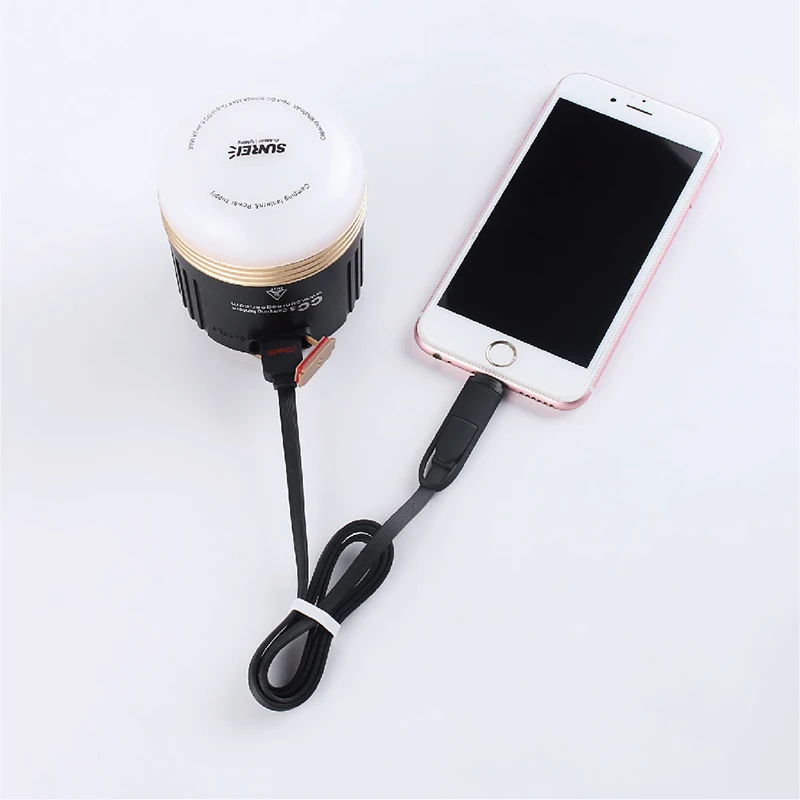 SUNREI CC3 перезаряжаемый лагерь на открытом воздухе Лампа аварийная лампа